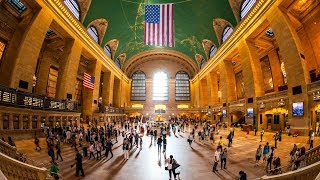 Walking Tour of Grand Central Terminal — New York City 【4K】🇺🇸 [upl. by Lyndel]