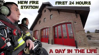 First 24 Hours in a New Fire Station  A Day in the Life [upl. by Keil238]