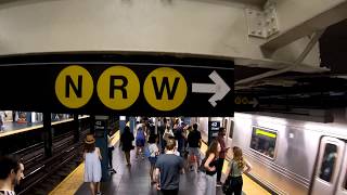 ⁴ᴷ The Busiest NYC Subway Station Times Square–42nd StreetPort Authority Bus Terminal [upl. by Mandal239]