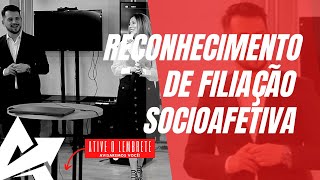 DIREITO DE FAMÍLIA Reconhecimento de filiação socioafetiva [upl. by Eniotna]