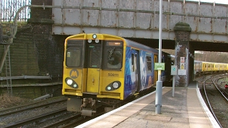 Half an Hour at 216  Birkenhead North Station 1022017  Class 507 508 terminus [upl. by Nyrol]