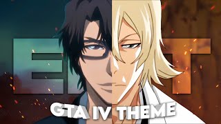 Aizen x Urahara  GTA IV Theme Edit [upl. by Heilner]